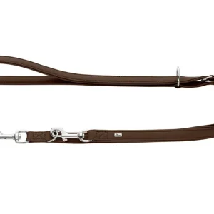 HUNTER Verstellbare Führleine Amalfi 15/200 schokobraun Sichere Zahlung